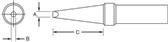 Weller ETAA Single-Flat Soldering Tip 0.062 (for WES-51 Station)
