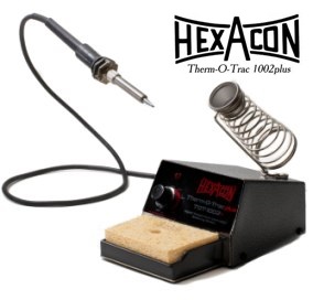 Hexacon TOT-1002+ Therm-O-Trac -  Digital Temperature Controlled Soldering Station  - 350-850 F