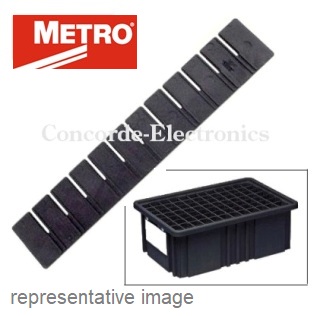 Metro Olympic DL92035CAS Short Divider | Black Conductive | For TB92035CAS