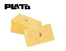 Plato CS-36 Soldering-Tip-Cleaning Sponge | 2.25 x 3.25 | 10/pack | Equivalent to Hexacon