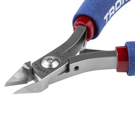 Tronex 5713 ESD-Safe Large Taper Cutter | Extra-Sharp Razor-Flush Cut | Standard Handle |  38-16 AWG