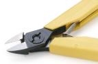 Lindstrom 8142 Ultra Flush Cutter Small Oval Head Std Yellow Handles; AWG 38-16