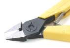 Lindstrom 8155 Ultra Flush Cutter Tapered Head Std Yellow Handles; AWG 32-16