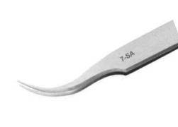 Erem Erop 7-SA Tweezers For the Handling of Miniature/Sub-Miniature Parts Very Sharp Points