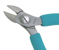 Erem 8160E 5-1/4 Diagonal Cutters Semi-Flush Cut Oval Head  / Plastic Handles