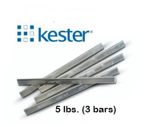 Kester Ultra-Pure Bar Solder // Sn63Pb37 // 5-lb.  (44-6337-0050)