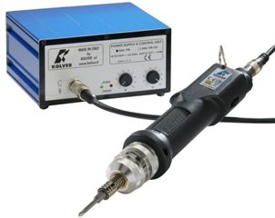 Kolver FAB10RE/FR-PROMO Inline Electric Screwdriver / ESD-Safe / 0.44 - 7.0 in/lb / 600-1000 rpm / FREE CONTROLLER